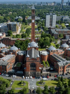 University of Birmingham aerial photo